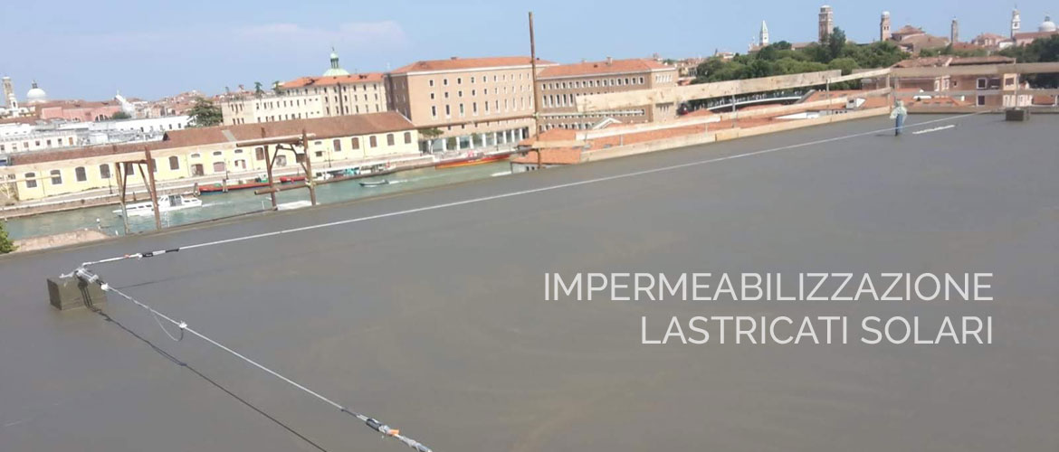 Impermeabilizzazione lastricati solari